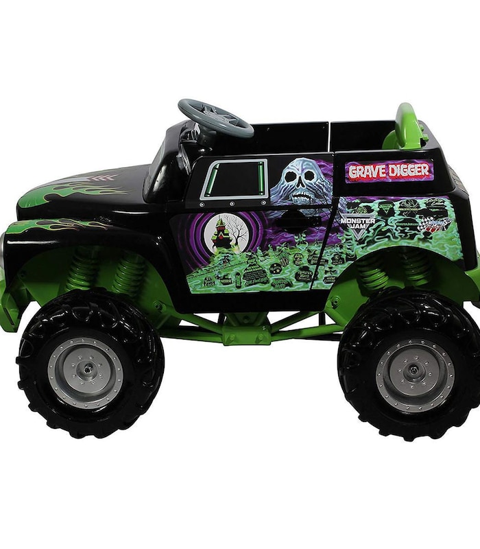 Monster Jam Grave Digger BatteryPowered RideOn W/Sound Effects, Ages