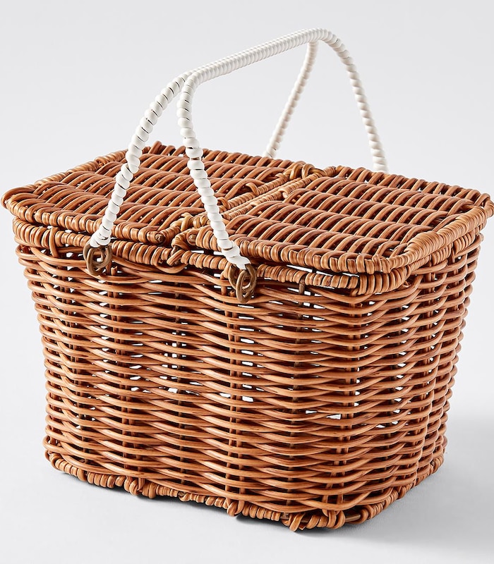 Poly Rattan Look Picnic Basket Target Australia