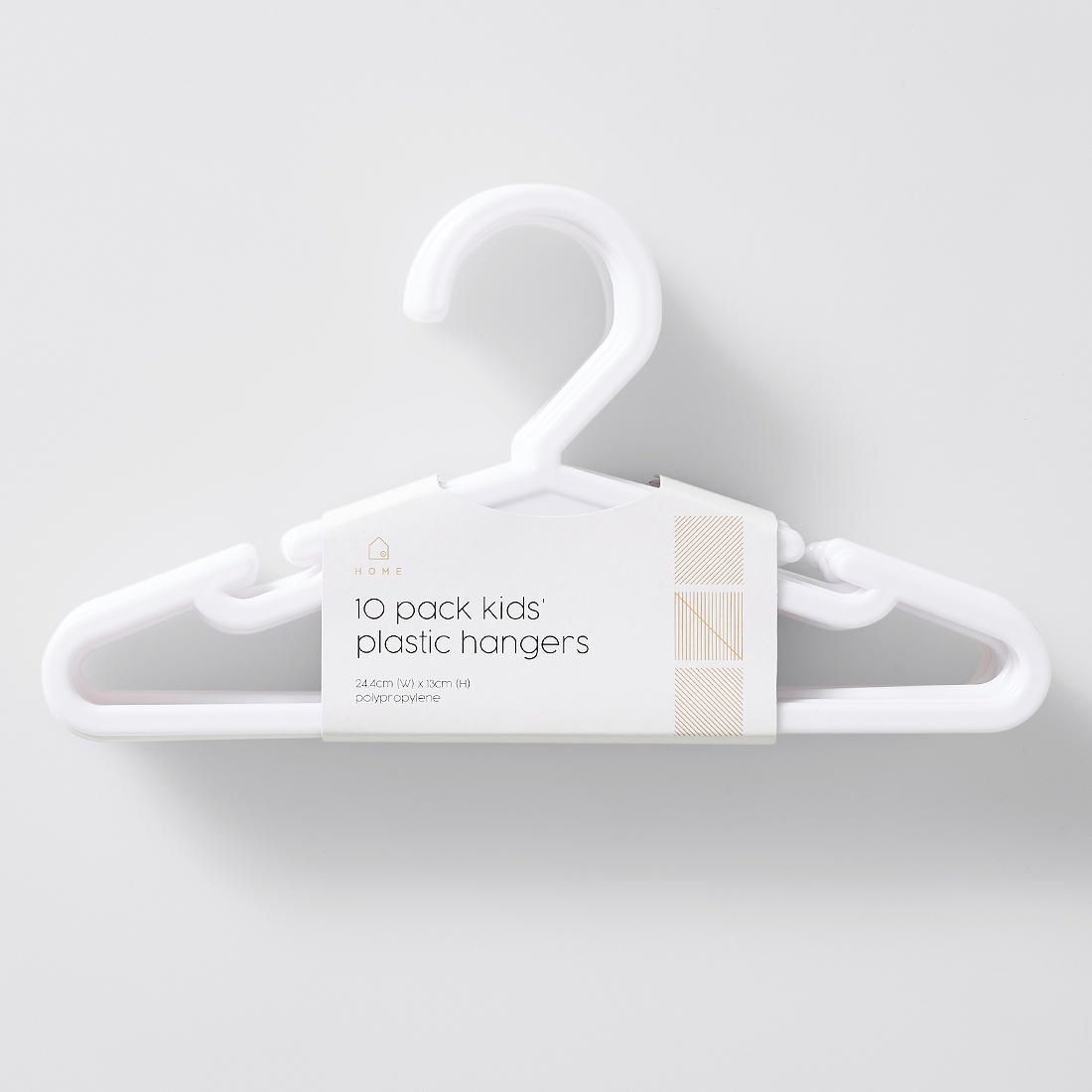 Playgro Baby Clothes Hangers 10 Pack - White