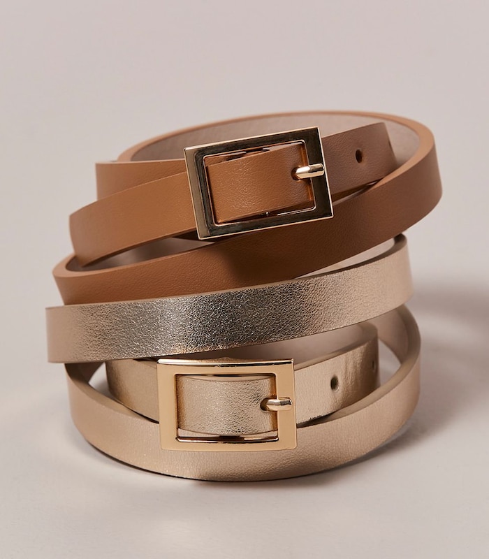 target.com.au | 2 Pack Hip Skinny Belts