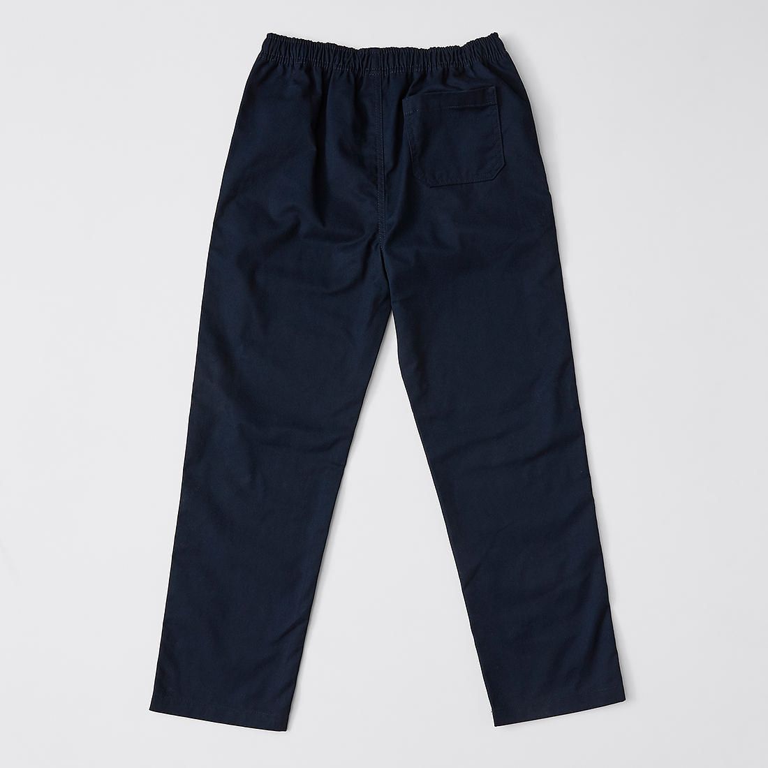 baggy blue trousers