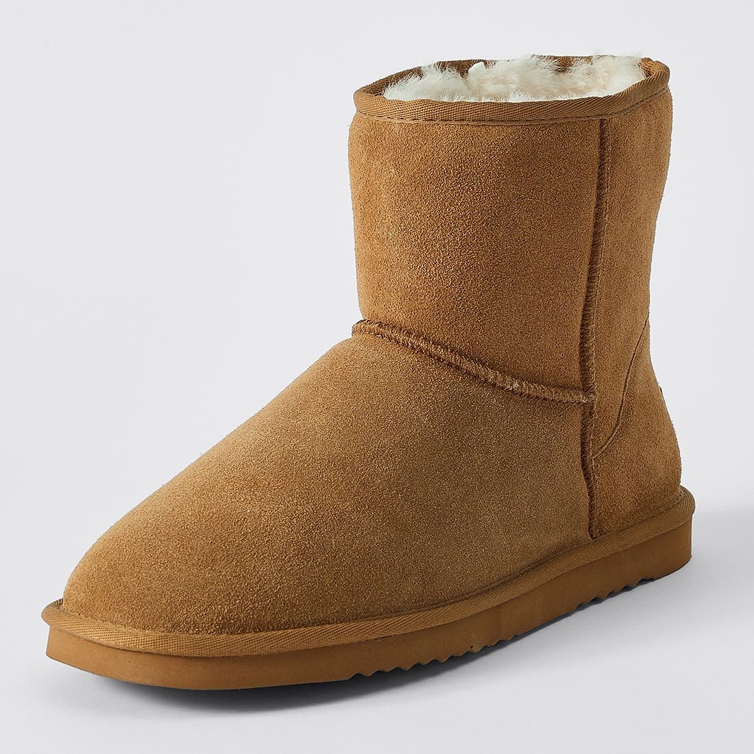 tan slipper boots