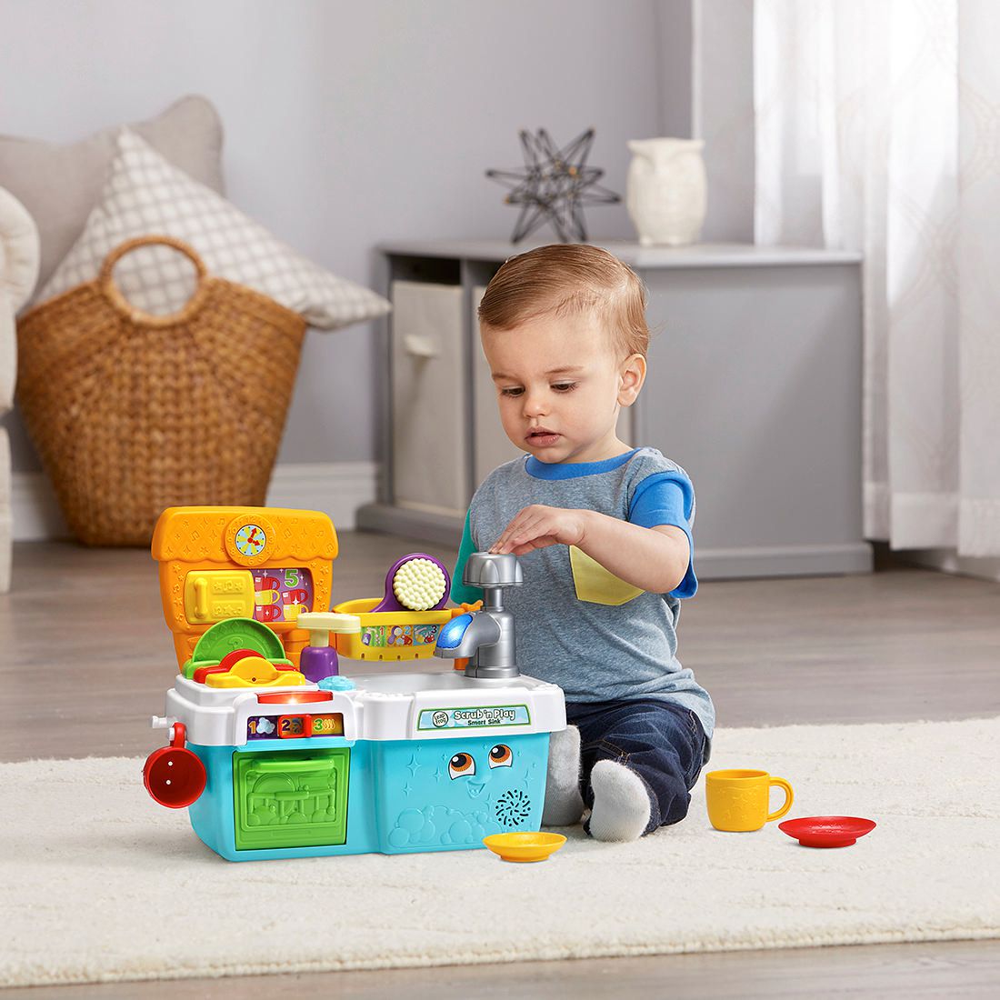 leapfrog scrub and play smart sink
