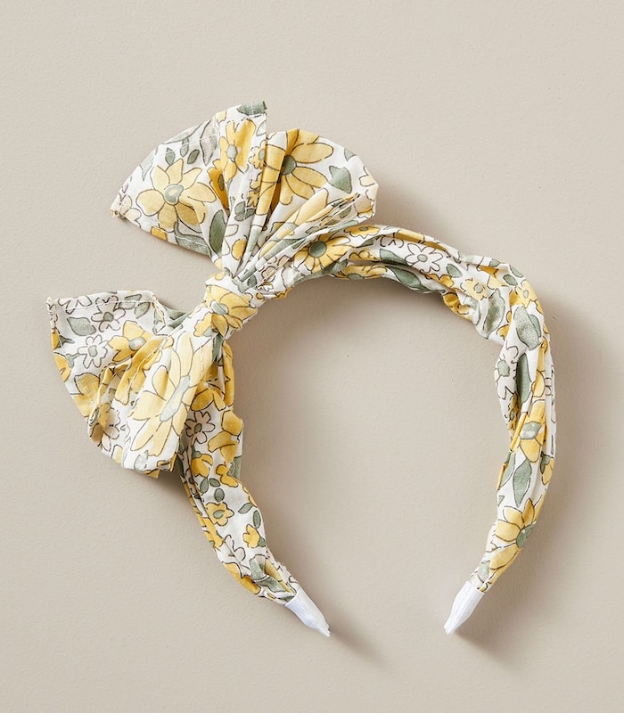 Floral Bow Braided Headband Target Australia
