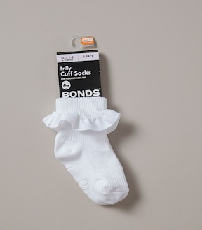Bonds Baby Frilly Cuff Socks
