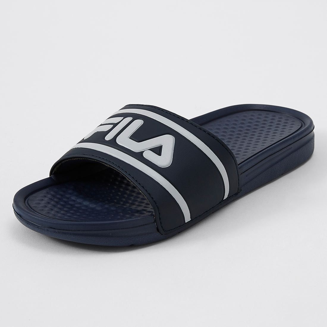 fila comfort slides navy blue target australia