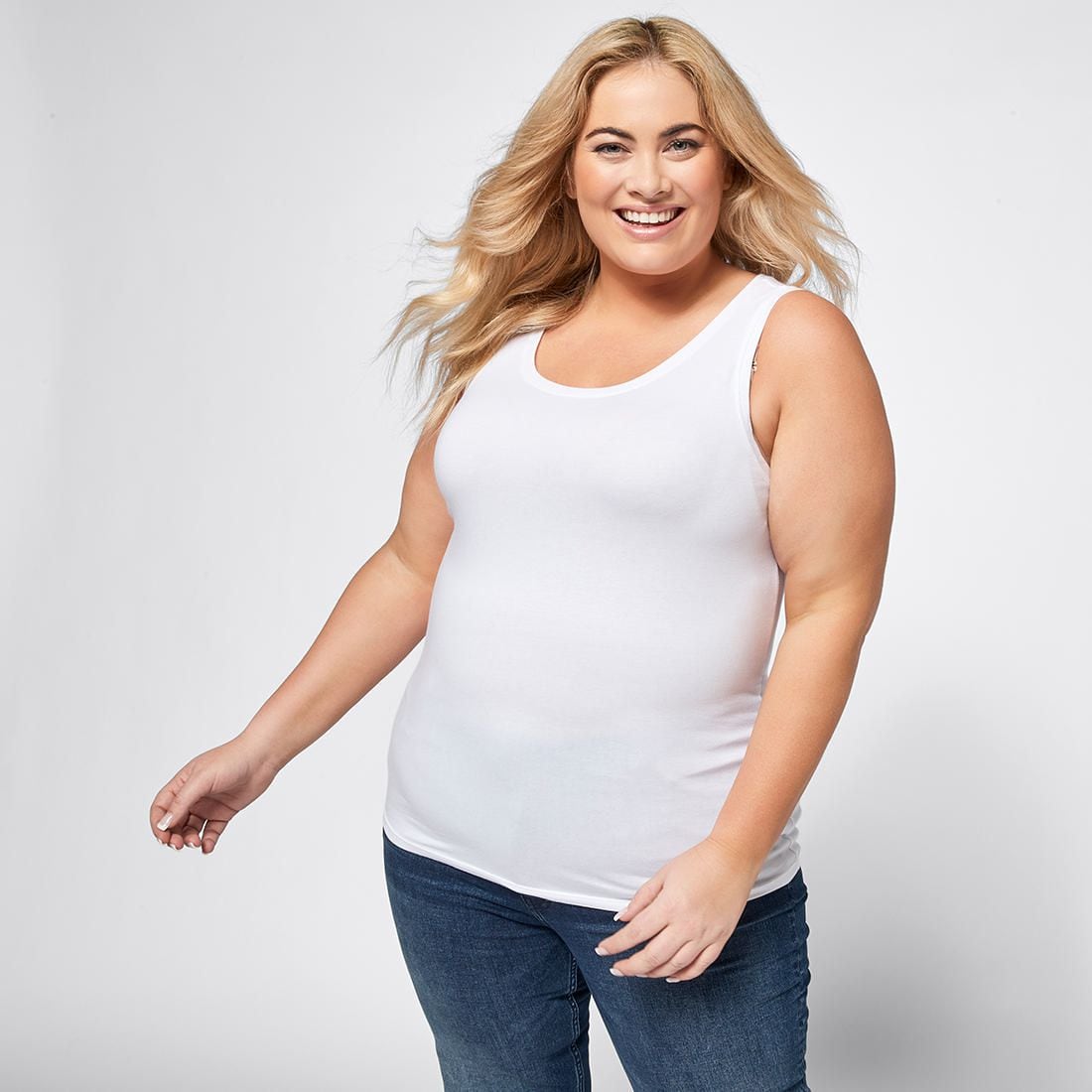 Belle Curve Organic Cotton Tank Top 