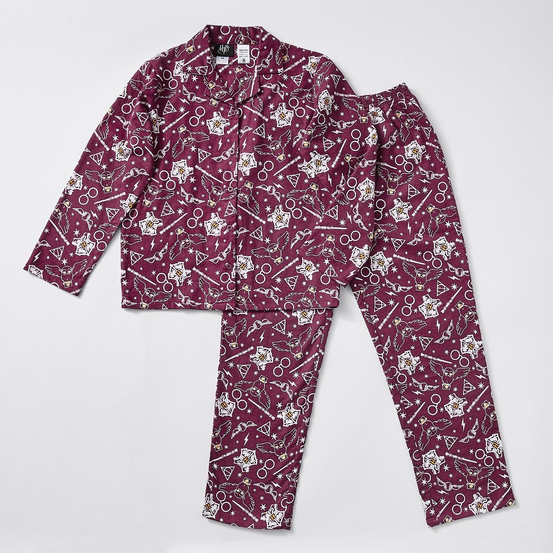 Harry Potter Flannelette Pyjama Set Target Australia