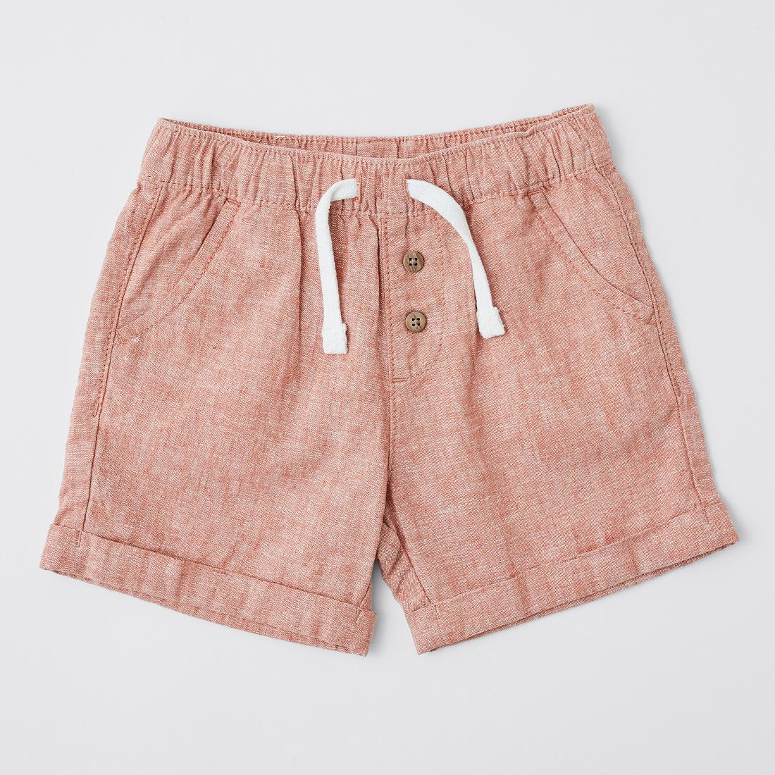 baby linen shorts