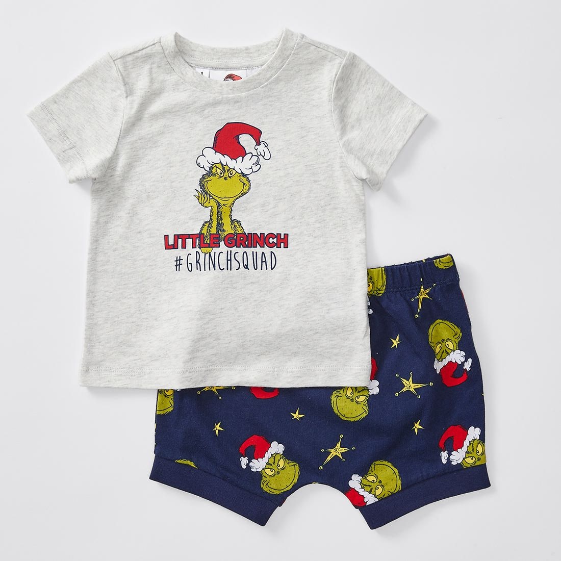 Baby Dr Seuss Grinch Matching Pyjamas Target Australia