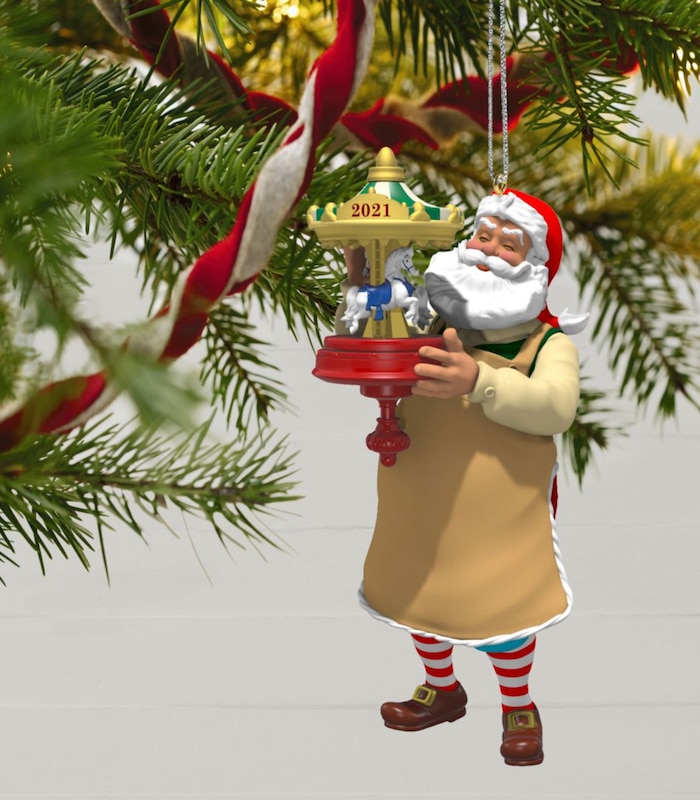 Hallmark Christmas Decorations 2021 Hallmark Keepsake Toymaker Santa 2021 Christmas Ornament Target Australia