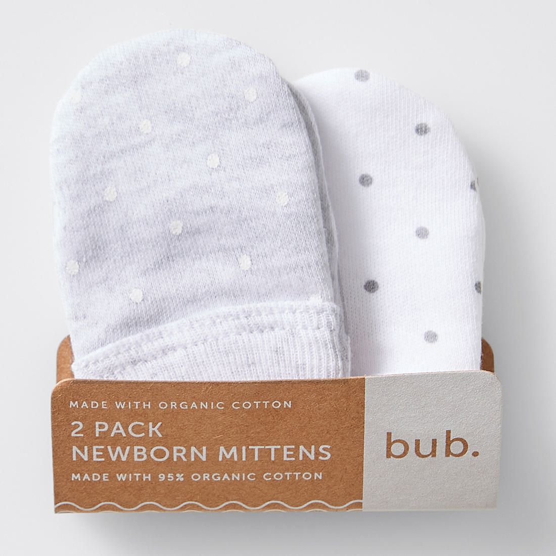 organic baby mittens