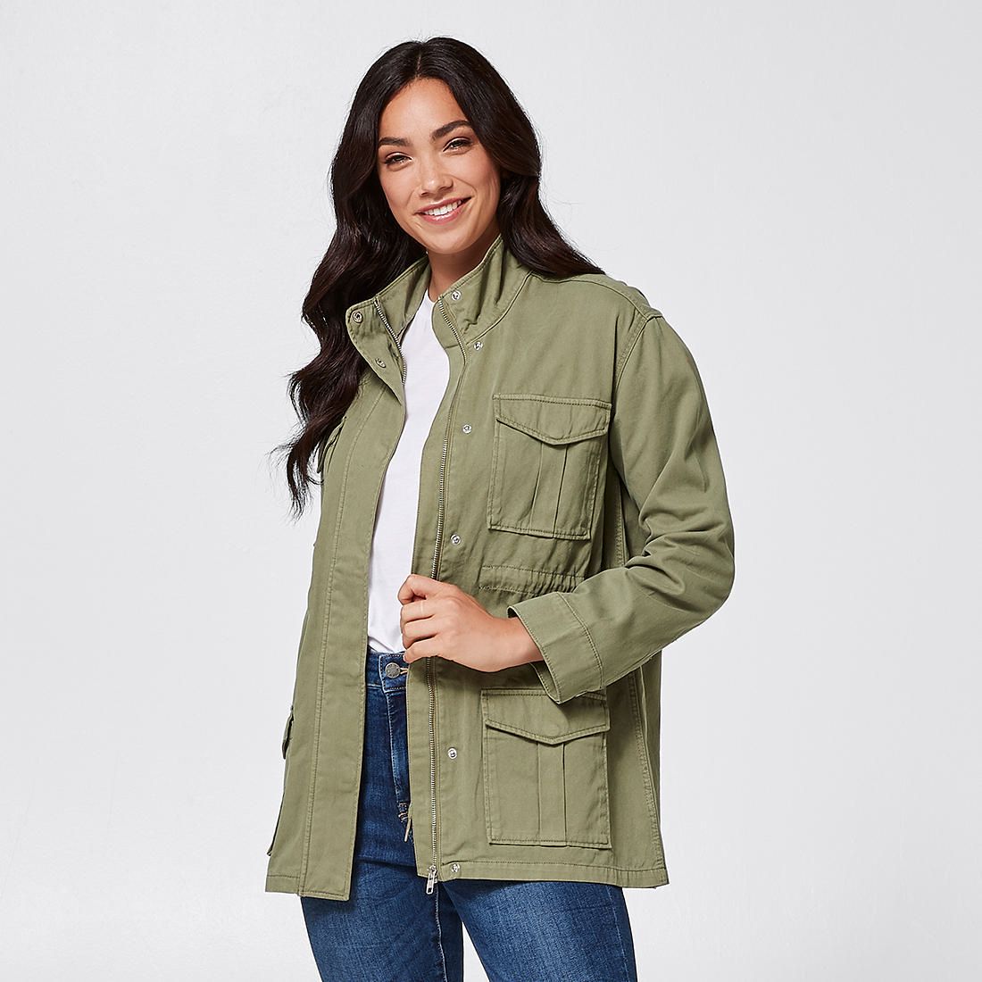 target women's utility jacket