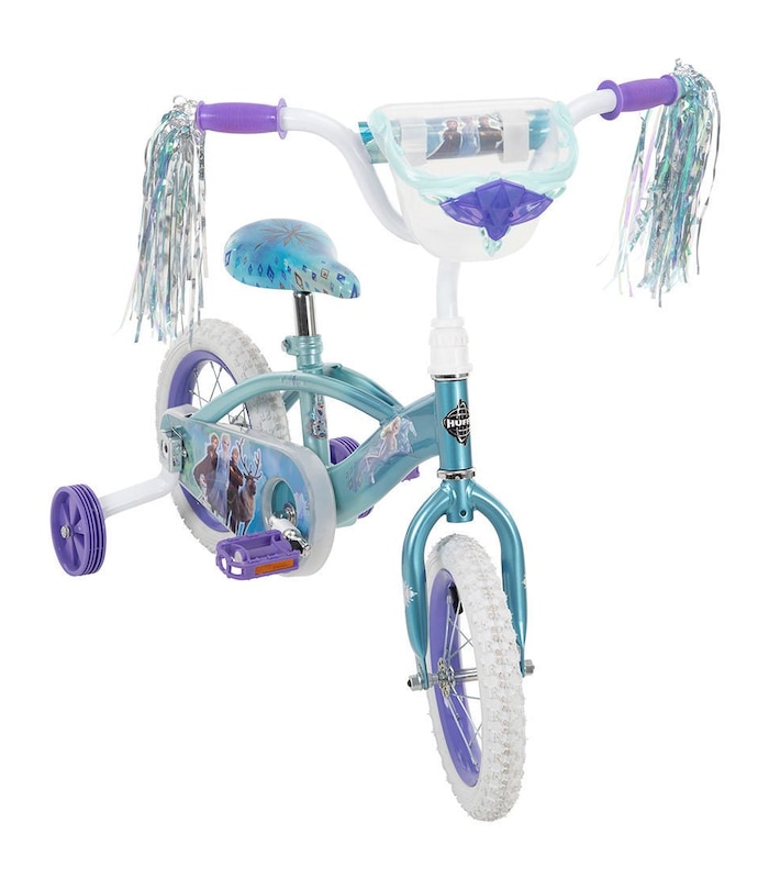 frozen bike with doll carrier
