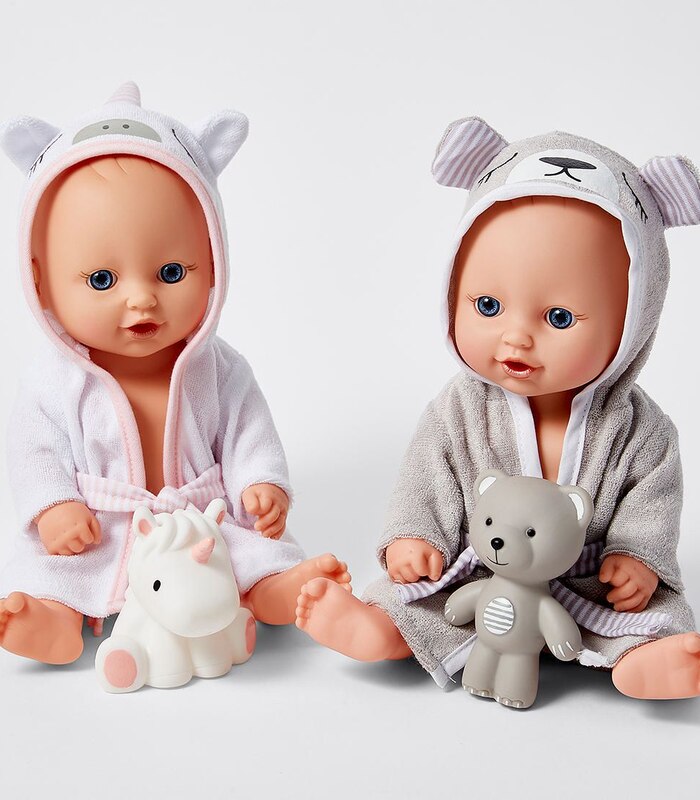 Nurture Me Baby Doll In Bath Robe Assorted Target Australia