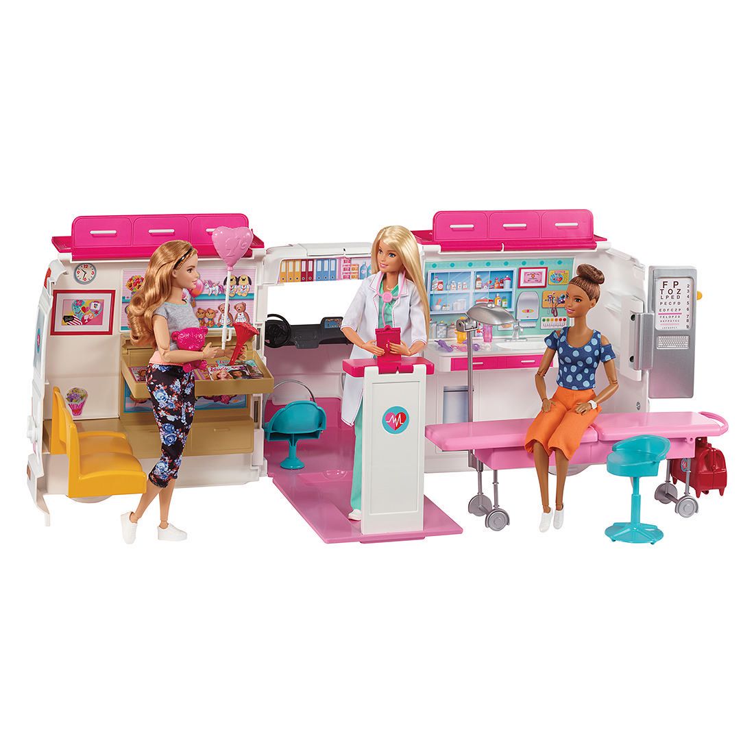 barbie clinic van