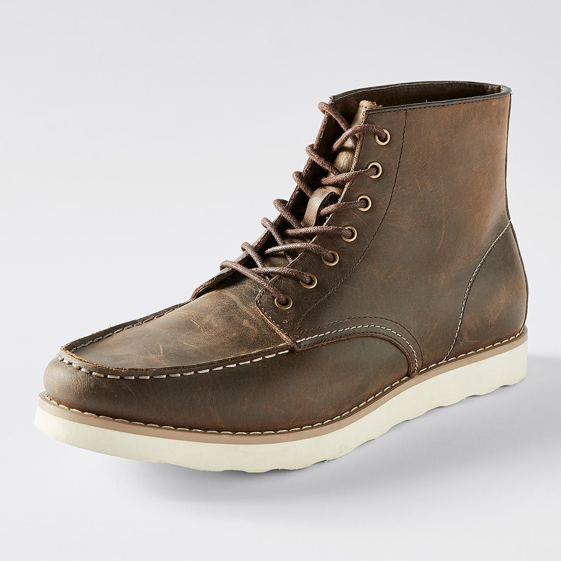 brown casual boots