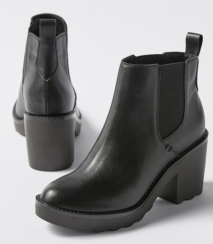 Lily Loves Britain Platform Cleated Boots Black Target Australia