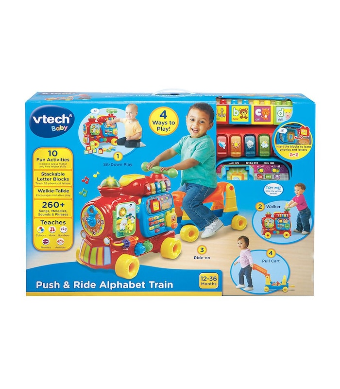 Vtech Baby Push And Ride Alphabet Train Target Australia