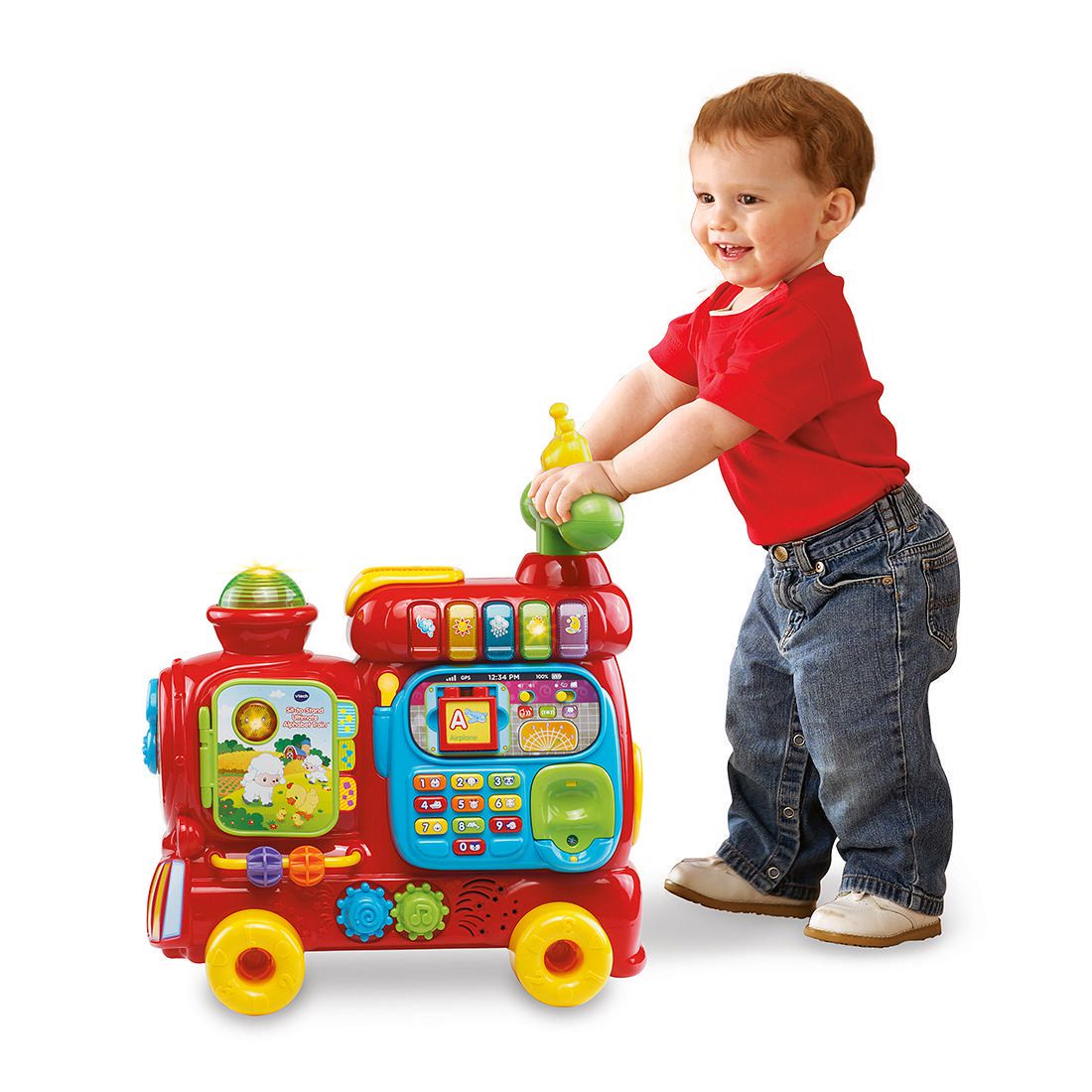 Vtech Ride on Train with working sounds and play blocks - baby