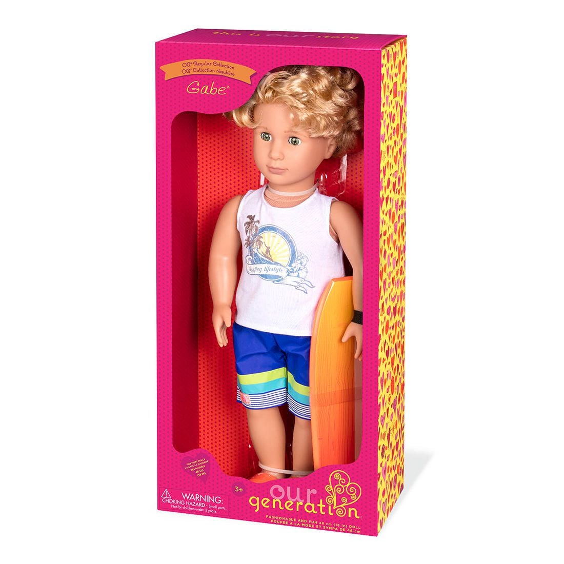 our generation boy doll gabe