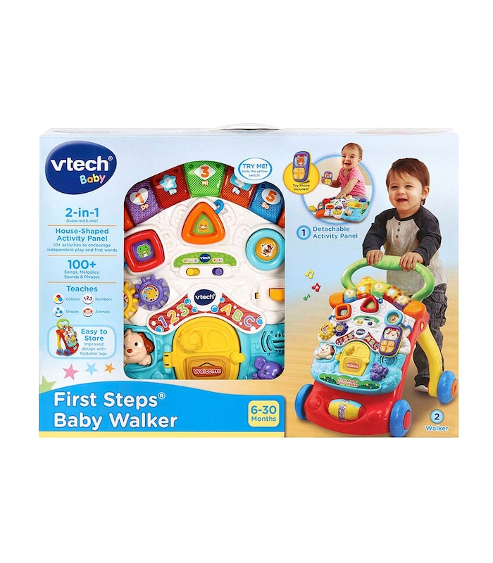 Vtech First Steps Baby Walker Yellow Target Australia