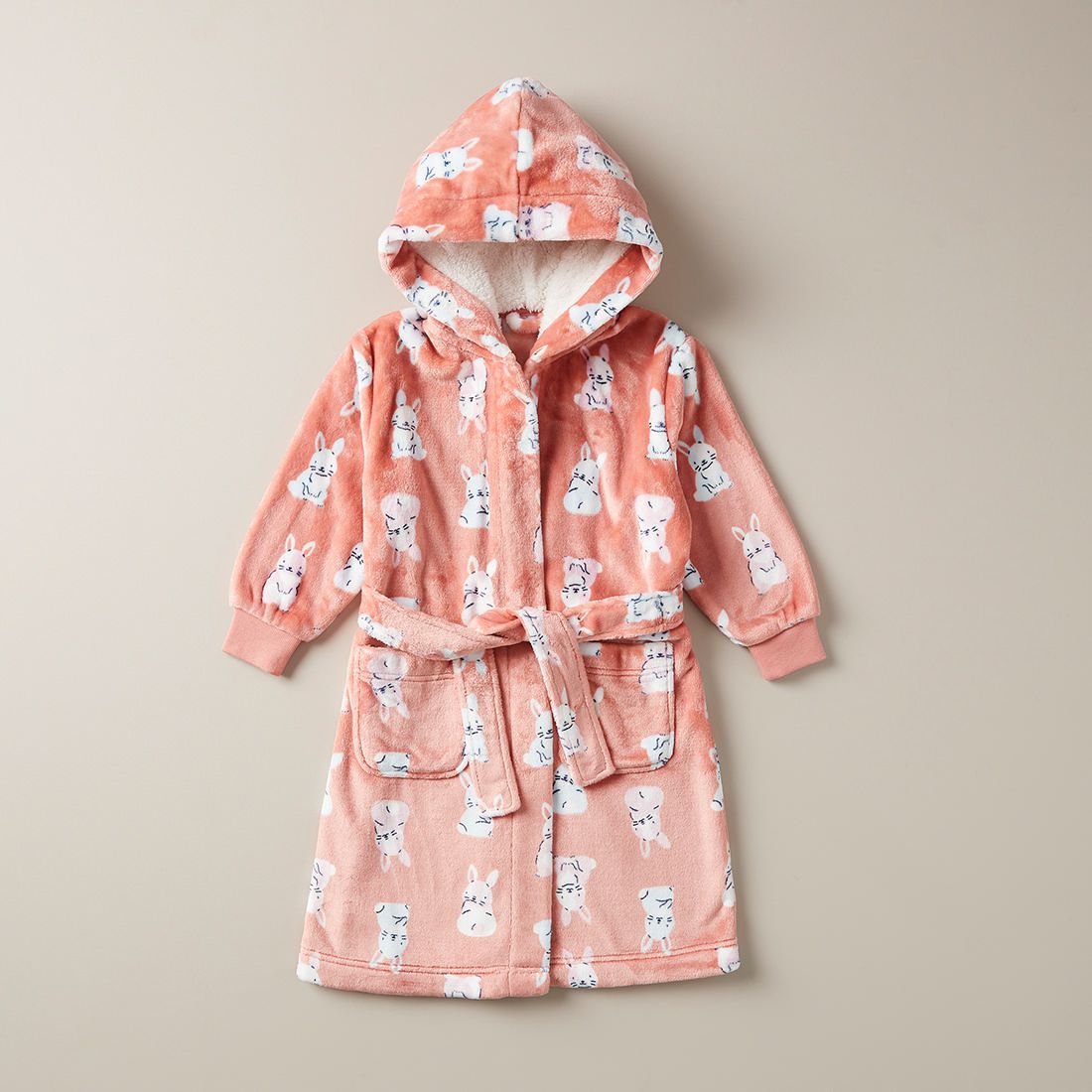 chinese dress ladies CASODA Girls Bathrobe Womens Robe Adult Hooded Plush Sherpa Bunny Animal  Homewear Sleepwear main image 1