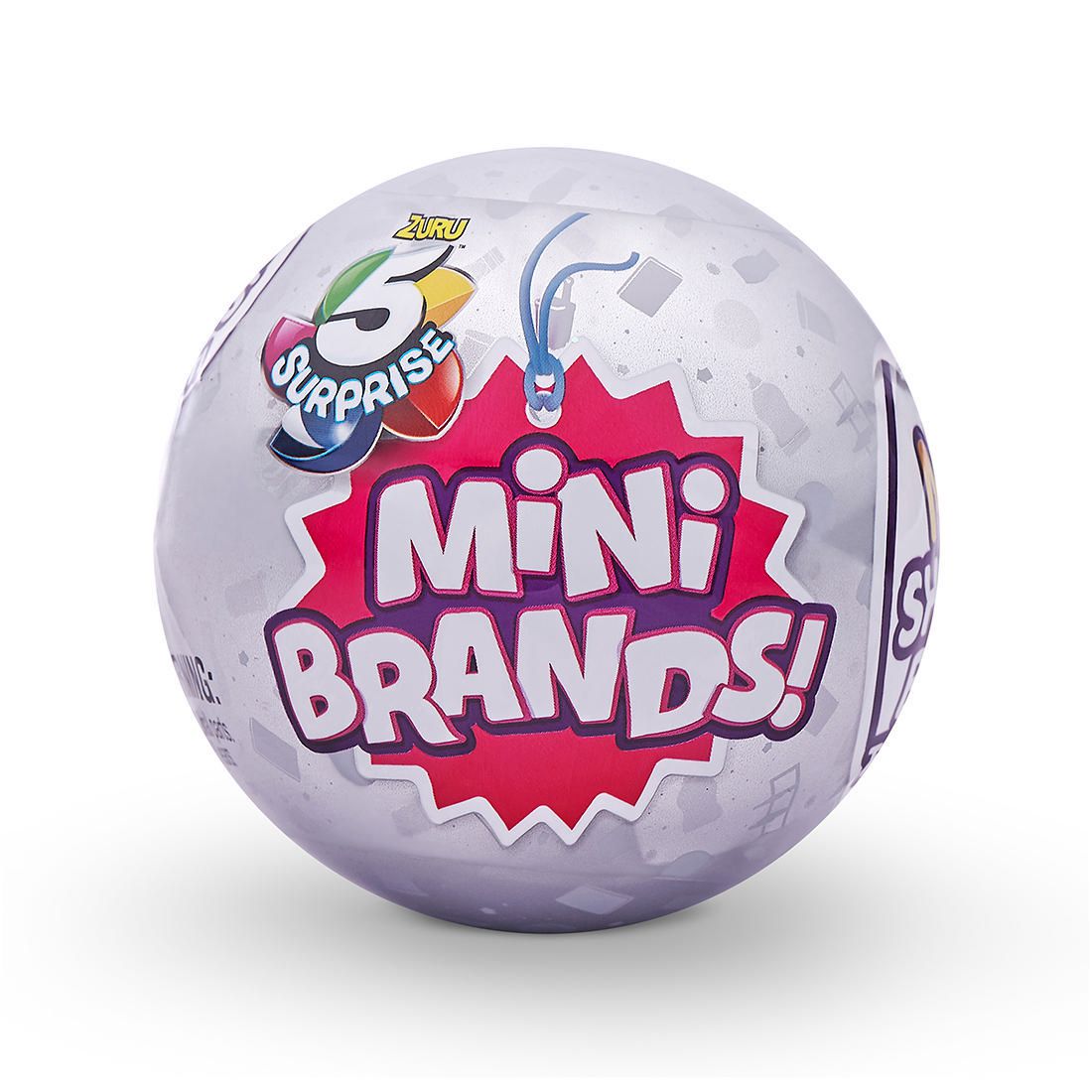 5 Surprise Mini Brands Mystery Capsule Real Miniature Brands Collectible  Toy by ZURU - Assorted*