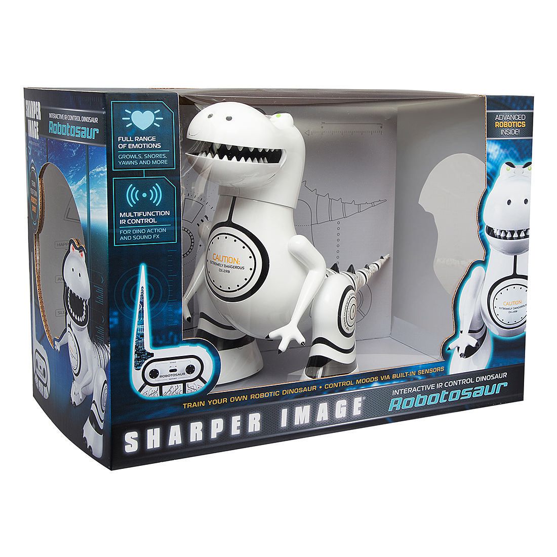 sharper image interactive rc robotosaur dinosaur