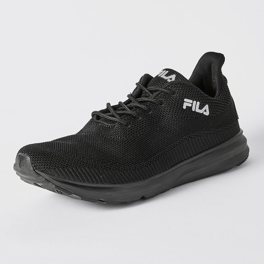 fila shoes in black