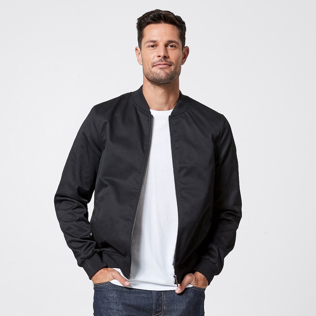 black bomber jacket target