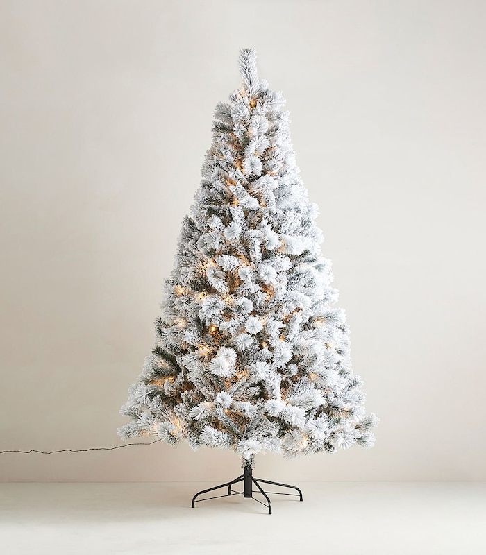 Snowy Aspen Pre Lit Christmas Tree 7ft T13 Target Australia