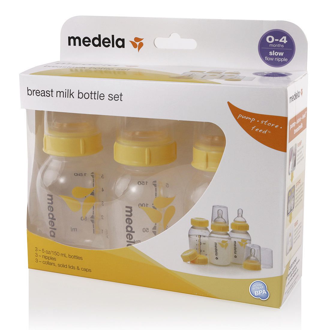 medela milk bottle set