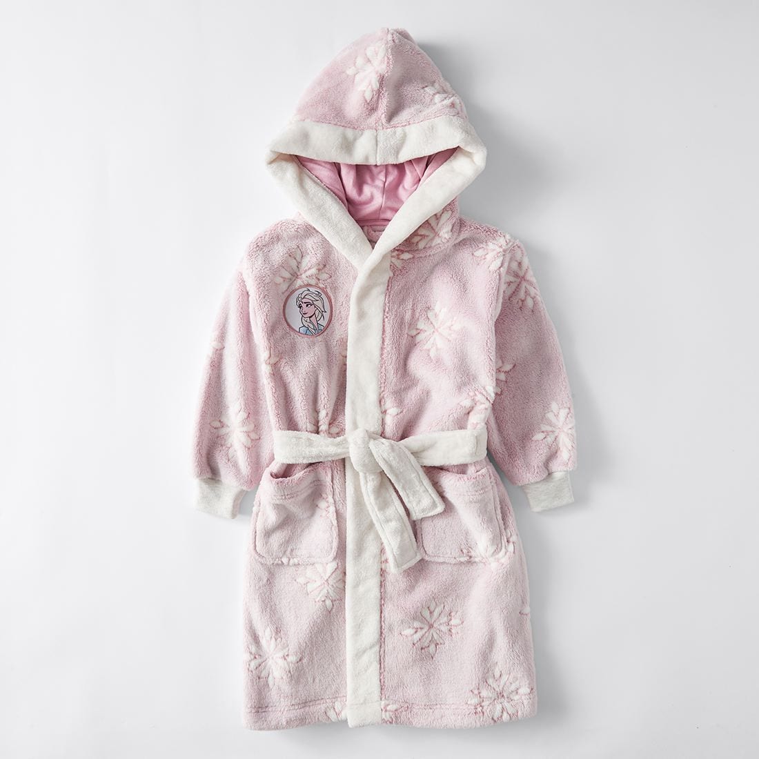 frozen pjs and dressing gown