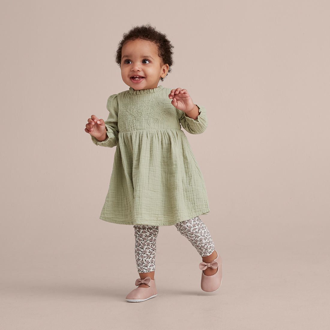Baby Embroidered Muslin Dress | Target 