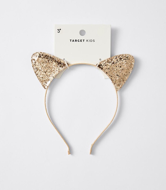 Kids Glitter Cat Ear Headband Target Australia