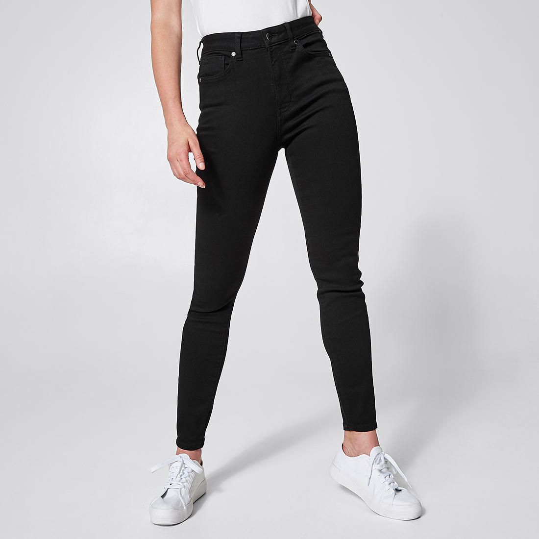 black high waisted jeans target