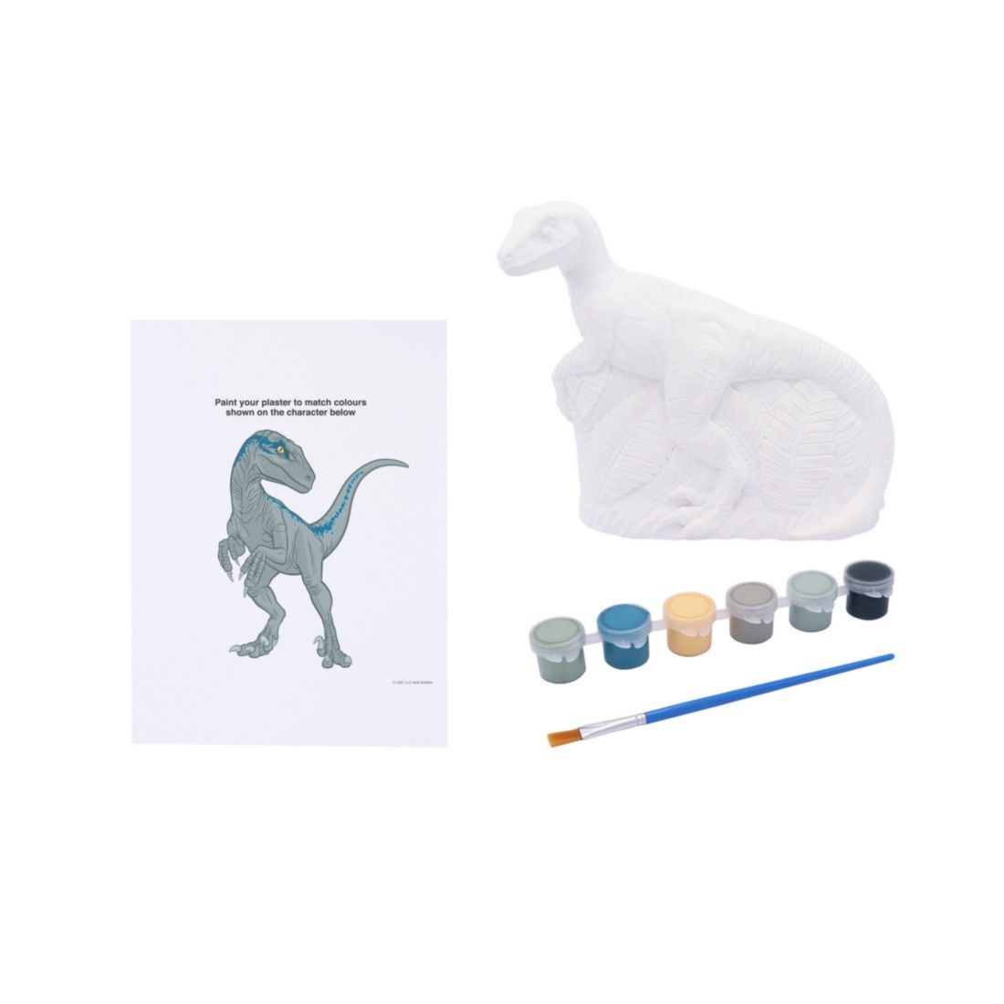 Jurrassic World Paint Your Own Plaster *Assorted Target Australia