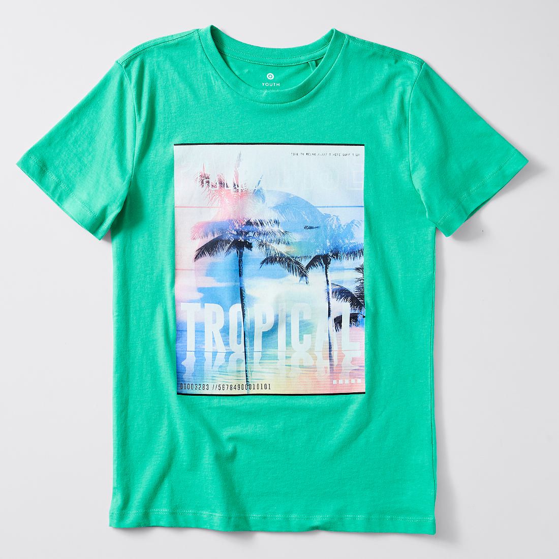 organic cotton print t shirt green image shirts