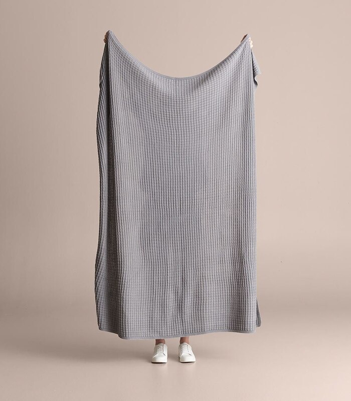 target.com.au | Hallie Knitted Throw - Grey