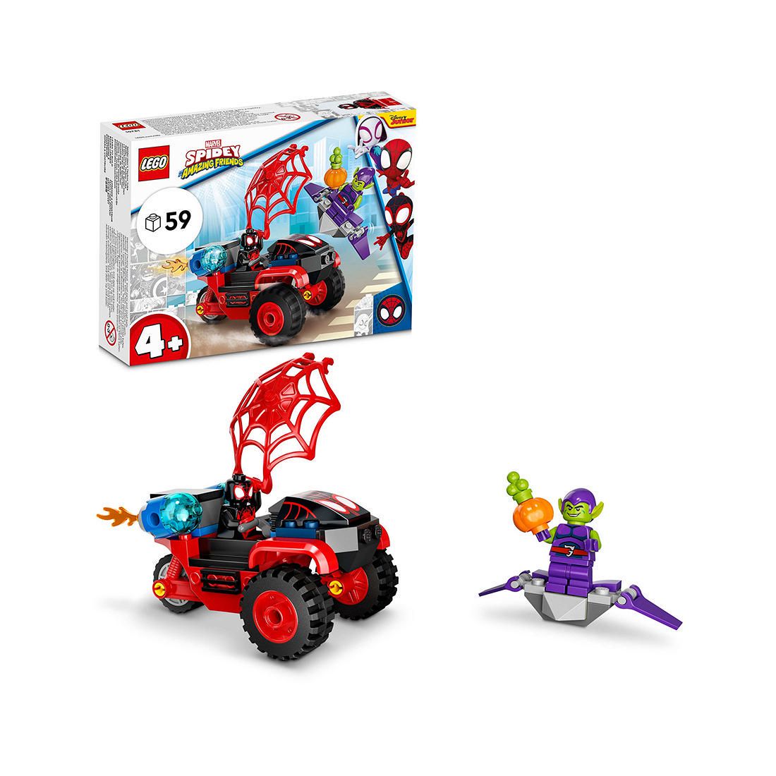 LEGO\u0026reg; Marvel Spidey And His Amazing Friends Miles Morales: Spider-Man's  Techno Trike 10781 | Target Australia