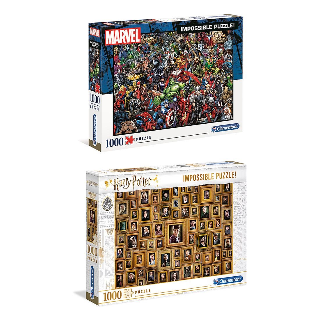 Licensed Clementoni Impossible 1000 Piece Jigsaw Puzzle Assorted