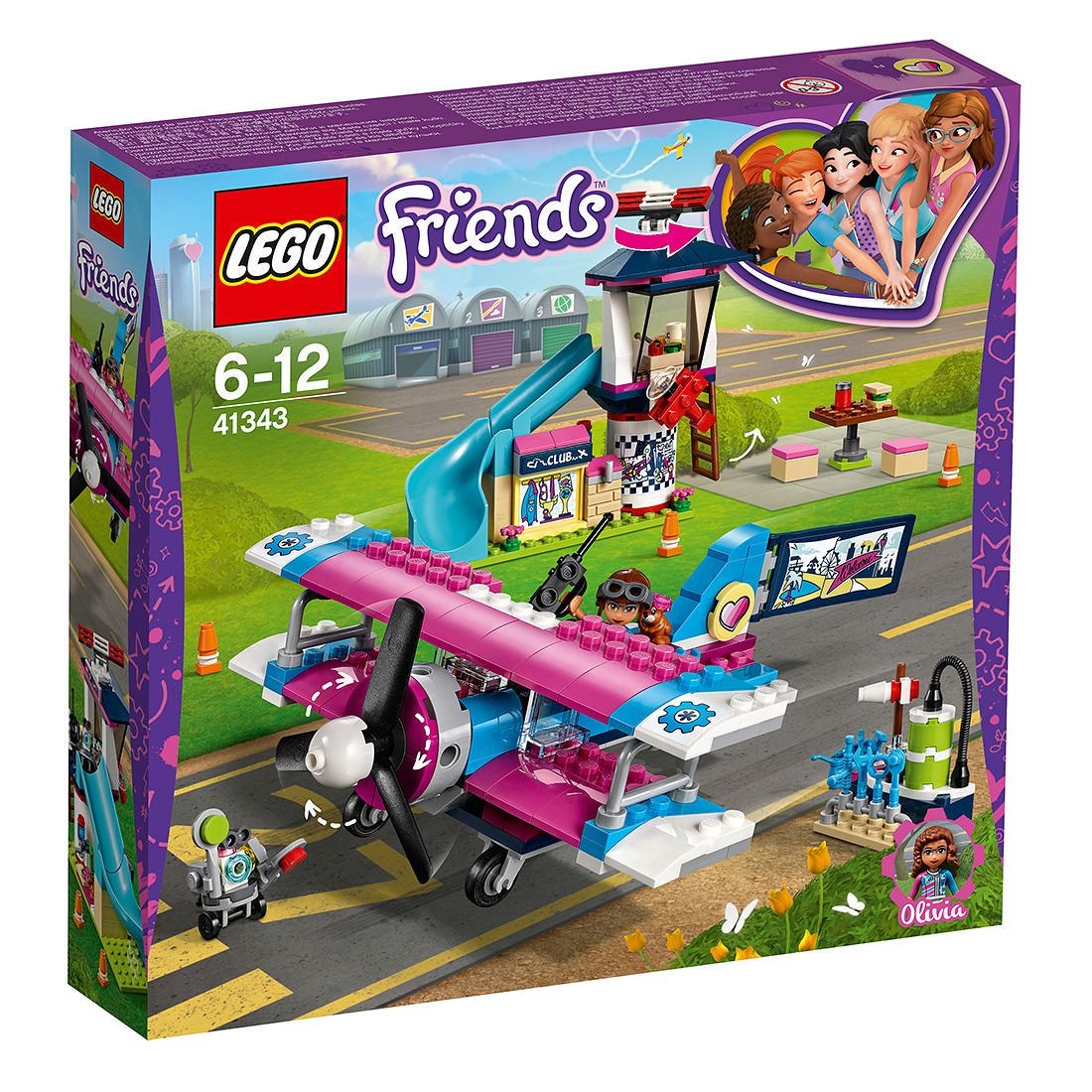 Legoreg Friends Heartlake City Airplane Tour 41343 Target Australia