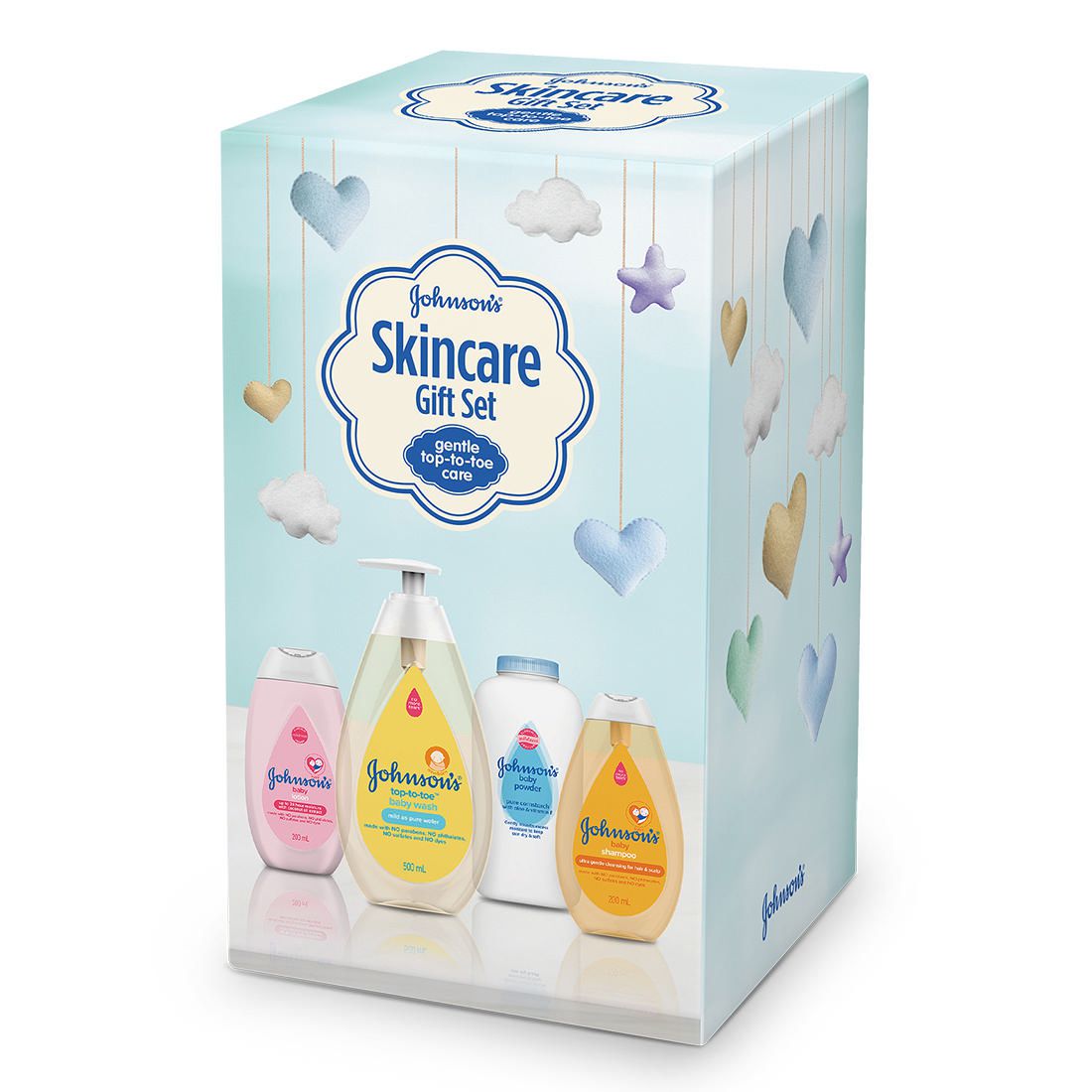 johnson's baby skincaring essentials box