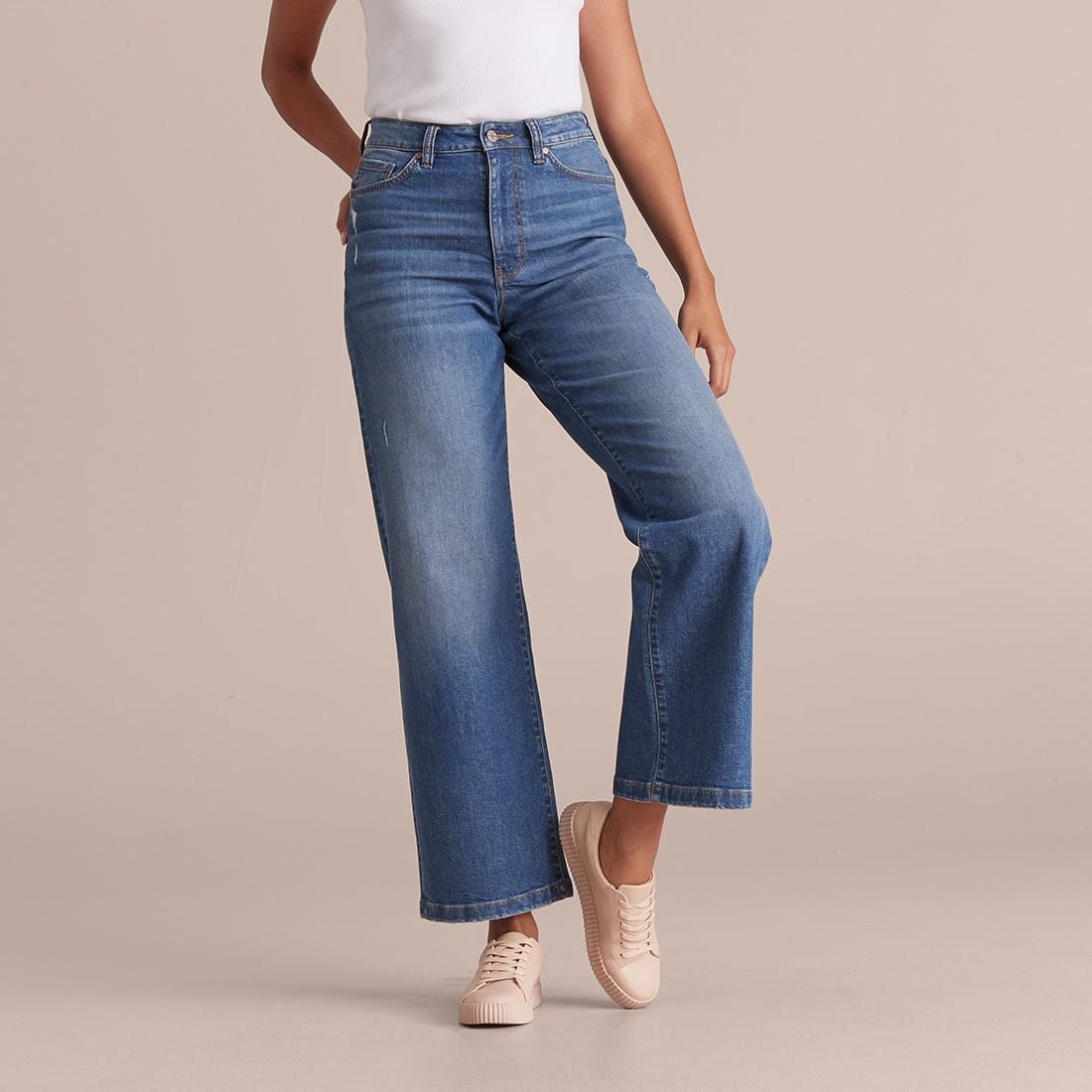 wide leg jeans