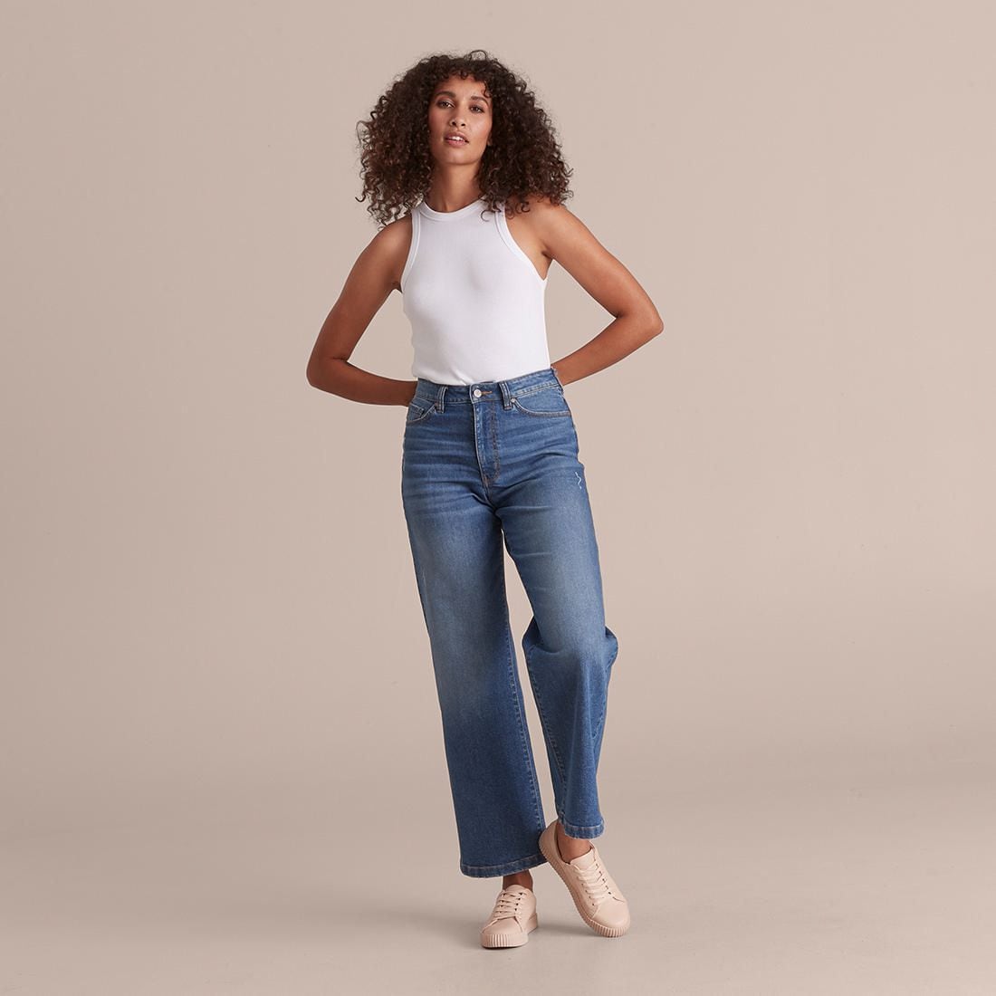 Frankie Wide Leg High Rise Full Length 