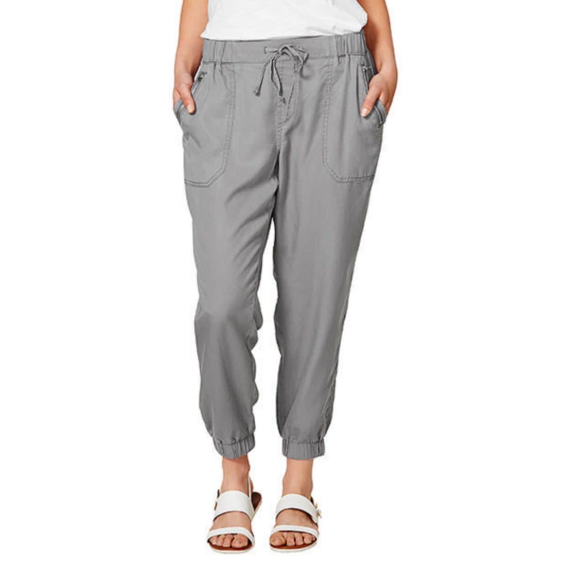 Crop Tencel Joggers Target Australia