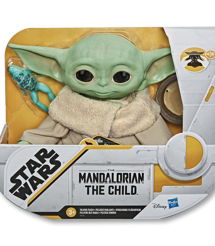 Star Wars The Mandalorian The Child Talking Plush Toy Target Australia