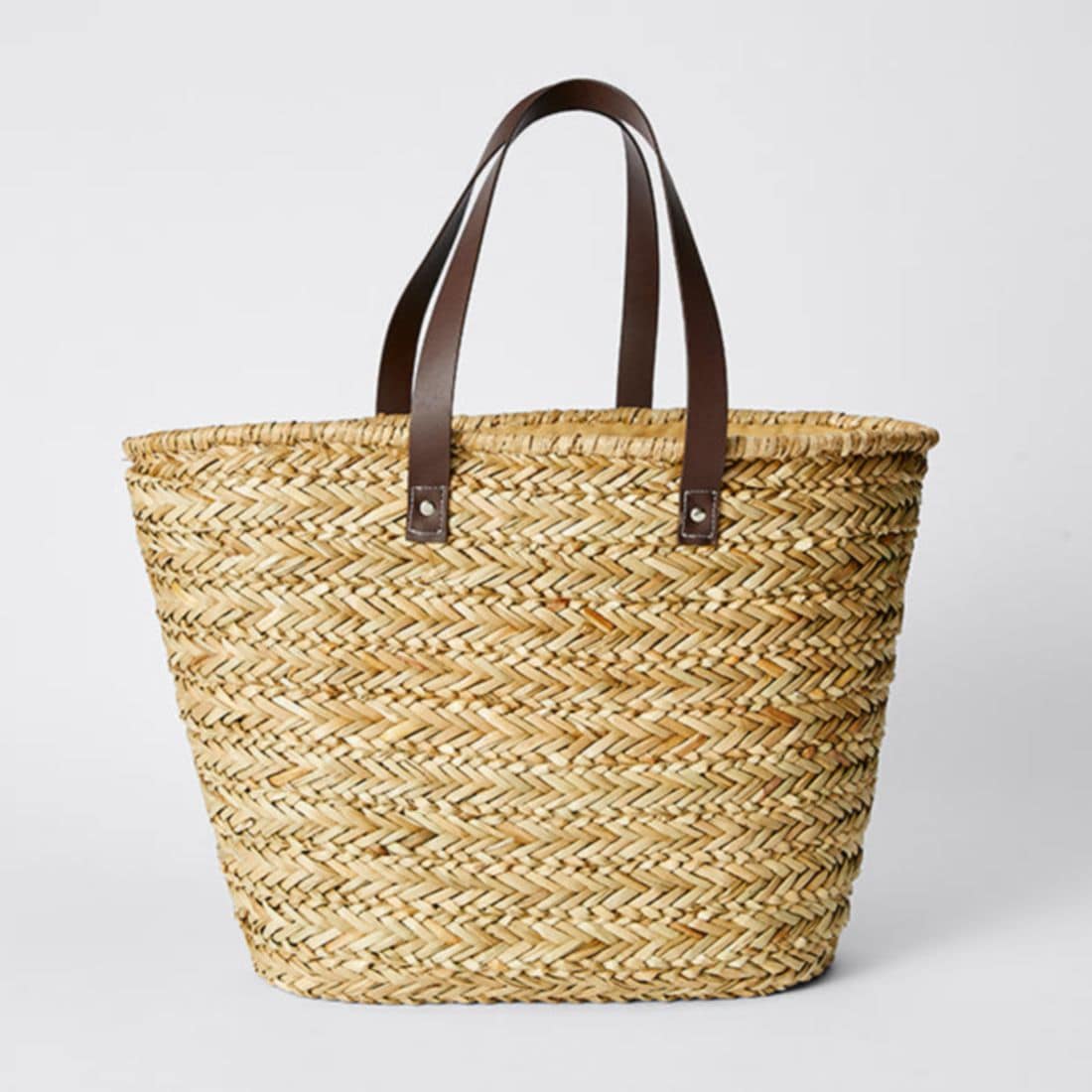 woven beach basket