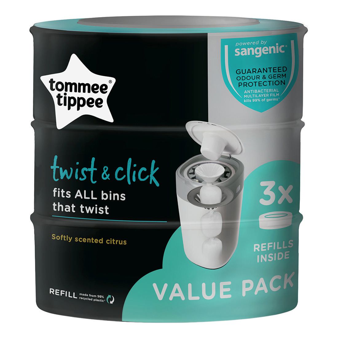 Tommee Tippee Advanced Nappy Disposal System 2025